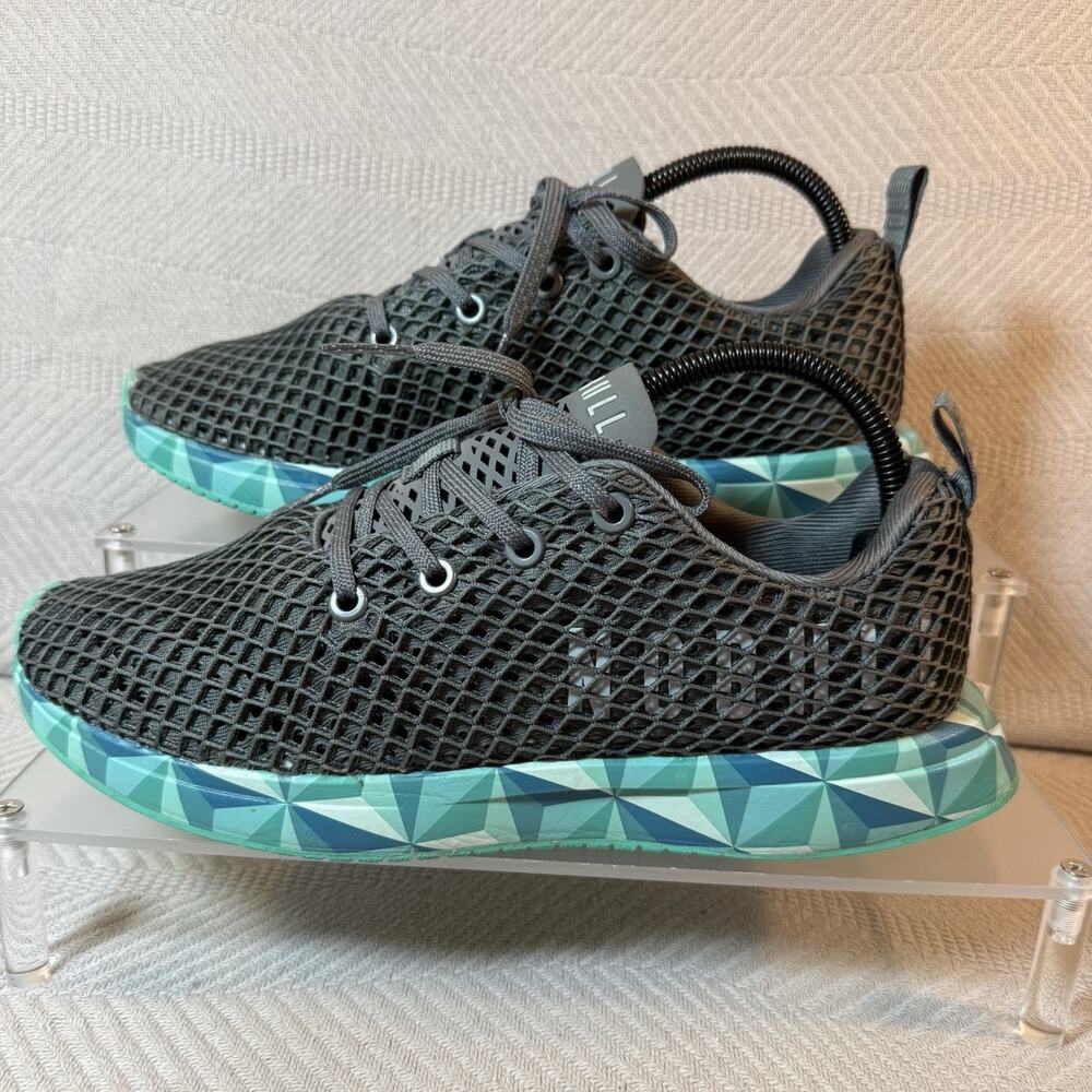 Nobull Shoes Diamond Mesh Running Unisex Womens 9.5 Sneakers Athleisure